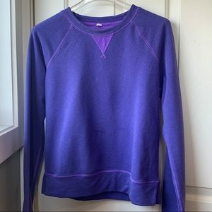 Purple Lululemon Sweatshirt